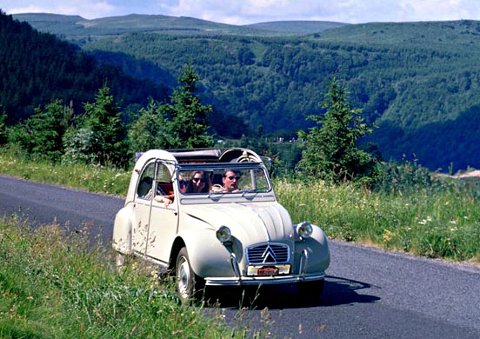 Ausflug im 2 CV